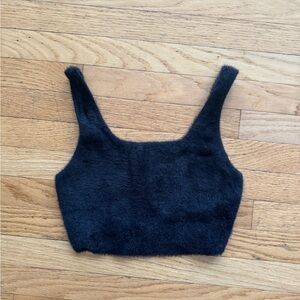 Aritzia Babaton Sculpt Knit Cropped Tank